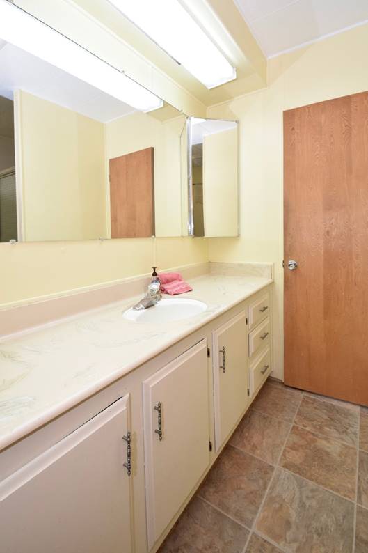 A bathroom with a sink and cabinets

Description automatically generated with low confidence